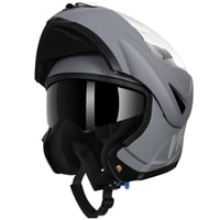 Westt výklopná motocyklová prilba s certifikátom ECE-R 22.06 - Unisex integrálna prilba so slnečnými okuliarmi a plexi proti zahmlievaniu, veľkosť L. 2