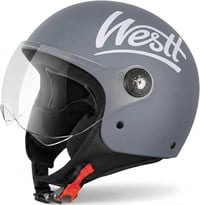 Westt Jet bukósisak ECE 22.06 - Könnyű motorkerékpár sisak férfiaknak és nőknek 1