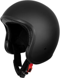Westt Jet Helmet Retro ECE 22.06 Motoros Félsisak Fekete Habszivacs Belső Felnőtt Uniszex Motorkerékpárhoz Robogóhoz Mopedhez Xl-es méret 1