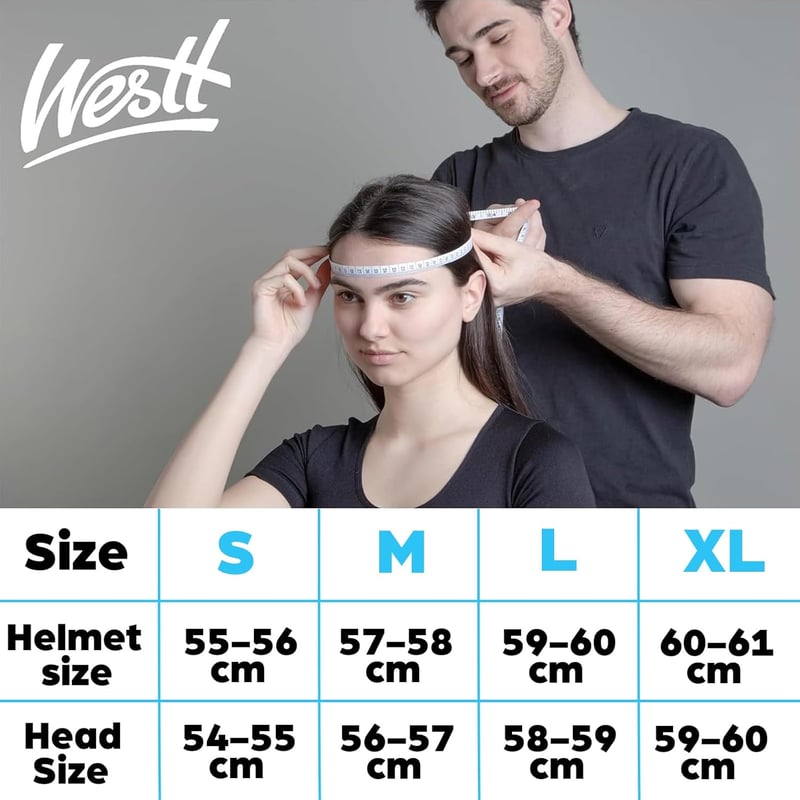 Westt Jet Retro Bukósisak ECE 22.06 Tanúsítvánnyal - Felnőtt Unisex Metálfehér Félhéjas Motorkerékpár Sisak Chopper Robogó Moped Használatra