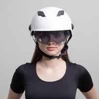 Westt Kerékpáros Sisak Napszemüveggel Férfiaknak és Nőknek - Könnyű Multisport Bukósisak - S-M(55-58cm), Black 7