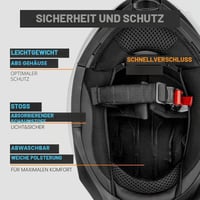 Výklopná prilba Westt Torque X s dvojitou slnečnou clonou a priezorom, certifikácia ECE 22.06, veľkosti S-XL 4