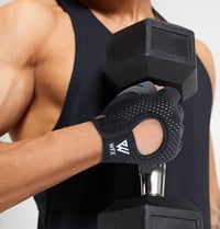 Mănuși de Fitness WESTWOOD FOX, Mănuși de antrenament respirabile pentru bărbați și femei, Haltere, Culturism, Crossfit, Antrenament de forță, Antiderapante, Negru, Mărimea L 2