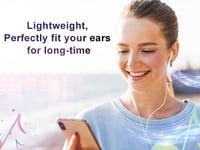 Wetsky USB-C slúchadlá 2 ks pre iPhone 16 15 Pro Max Galaxy S25 S24 S23 S22 S21 Plus s potlačením hluku, mikrofónom, ovládaním hlasitosti a káblovým in-ear headsetom 7