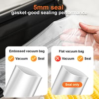 Wevac Vákuumozó Gép 16L/min Szívóerő, 30cm Hegesztés, Rozsdamentes Profi Készülék 4