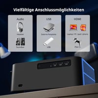 WEWATCH WP01 Full HD 1080P Otthoni Projektor Netflix Android TV 700 Lumen WiFi Bluetooth 8