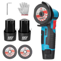 Weytoll mini akumulatorska kutna brusilica 76 mm, 12V 1500mAh, 15000 o/min, s 2 baterije 2