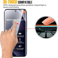 WFTE 2db Xiaomi Redmi Note 15 Pro Plus edzett üveg képernyővédő fólia - Xiaomi Redmi Note 15 Pro+/Poco M8 Pro 5G 4