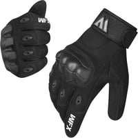 WFX Motoros Kesztyű Fekete Érintőképernyős Légáteresztő Teljes Ujjas Védő Kesztyű Motorozás Kerékpározás MTB ATV Unisex 1