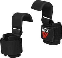 WFX Súlyemelő Horog Gumírozott Nyéllel és Neoprén Csuklópárnával 2