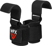 WFX Súlyemelő Horog Gumírozott Nyéllel és Neoprén Csuklópárnával 3