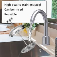 WHC Rozsdamentes Kávéprés Szűrő 10cm 6db Csomag 1000ml Franciaprés Kiegészítő 4