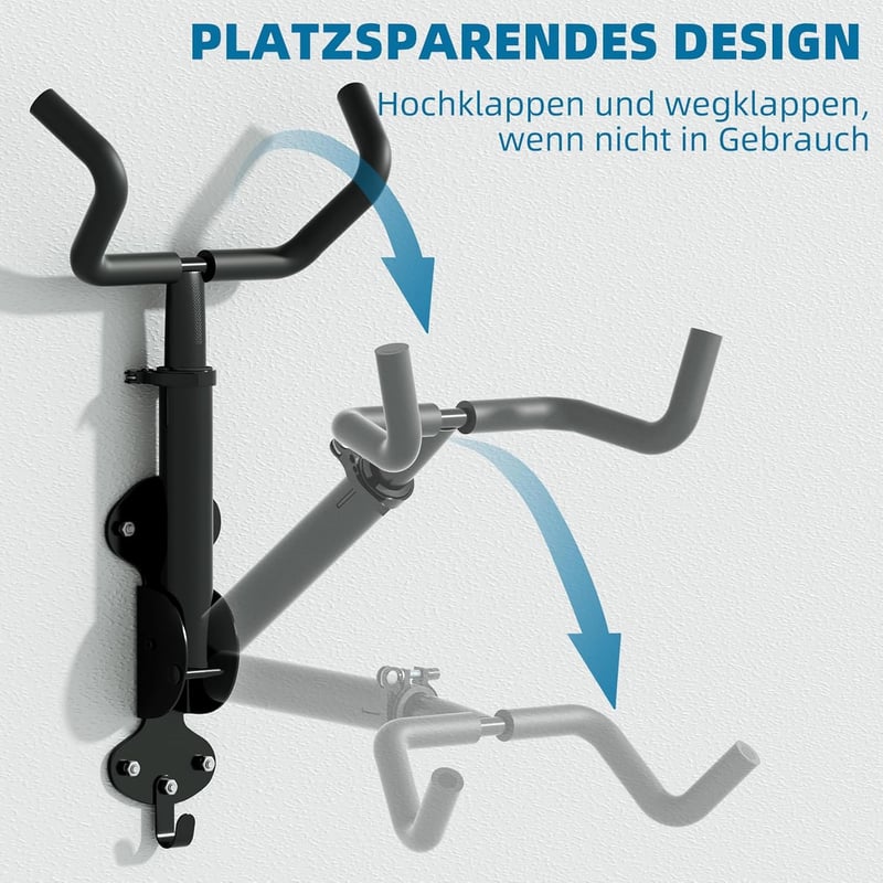 WheelHub Kerékpár Fali Tartó 30 kg Terhelhetőség Állítható Függesztő Garázs Otthon