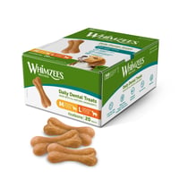 WHIMZEES Rice Bone štapići za žvakanje za pse, veličina M/L, 20 komada - prirodni, bez glutena, bez dodanog šećera, za njegu zubi, za srednje i velike pse 2