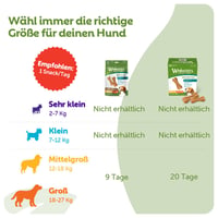 WHIMZEES Rice Bone štapići za žvakanje za pse, veličina M/L, 20 komada - prirodni, bez glutena, bez dodanog šećera, za njegu zubi, za srednje i velike pse 6