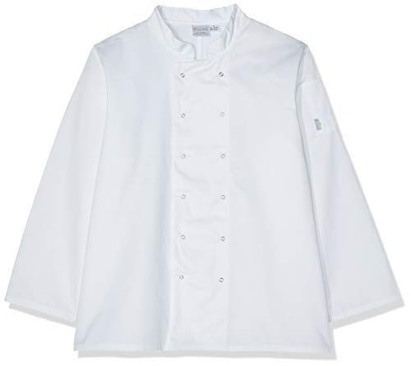 Whites Chefs Clothing Vegas fehér rövid ujjú séfkabát M-es méret