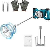 WHYIOFC Akkus Festék Keverő Makita 18-21V Kompatibilis Ecsetmentes 6 Fokozat 1