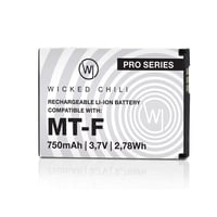 Baterie de schimb Wicked Chili pentru dispozitive AVM Fritz!Fon C5 / C4 / M2 / F3 - Acumulator de rezervă compatibil 1