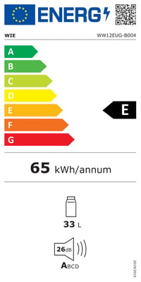 Răcitor de vinuri WIE, 12 sticle, 33 litri, 8-18°C, minivitrină pentru vinuri cu ușă de sticlă, panou tactil LED, filtru UV, răcitor de băuturi silențios 10
