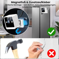 WiFi Biztonsági Kamera Beltéri Mozgásérzékelős Éjjellátó Kétirányú Audio SD Felhő 3