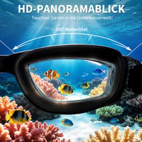 Plavecké okuliare wiipara pre dospelých unisex, modré, s UV ochranou, proti zahmlievaniu, tesniace, profesionálne okuliare na plávanie pre mužov a ženy 3