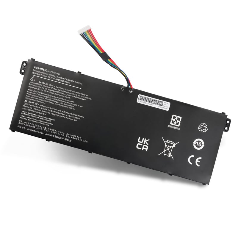 Wikinu AC14B8K AC14B3K Batéria do notebooku pre Acer Aspire ES1-111M ES1-512 ES1-711 E3-112 E5-721 E5-731 E5-771 R3-131T R7-371T R7-372T R5-471T R5-571T A515-41G