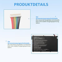 Wikinu AC14B8K AC14B3K Batéria do notebooku pre Acer Aspire ES1-111M ES1-512 ES1-711 E3-112 E5-721 E5-731 E5-771 R3-131T R7-371T R7-372T R5-471T R5-571T A515-41G 4