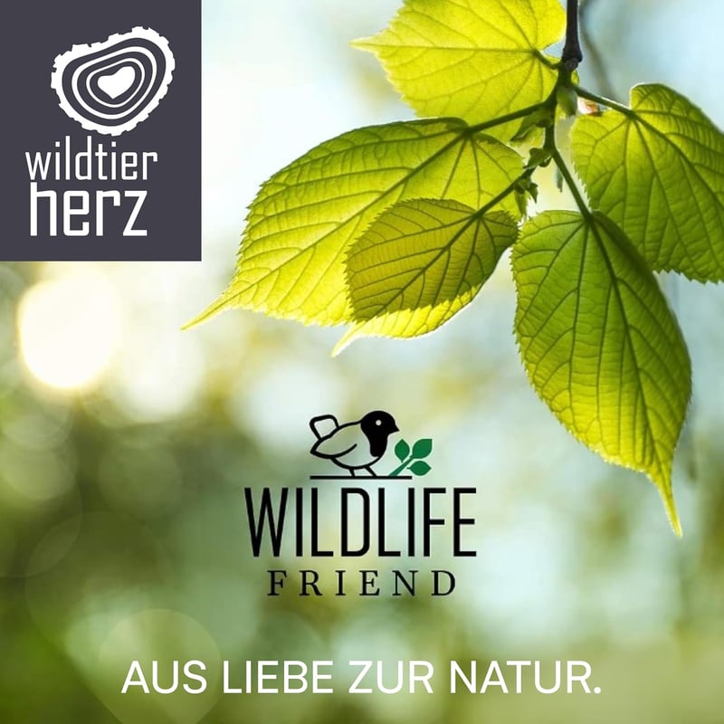 WILDLIFE FRIEND Függő Madáretető - Fekete, Vadon Élő Madarak Etetéséhez
