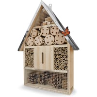 Wildlife Friend hotel za kukce s krovom od cinka, prirodno drvo - 40 cm 1