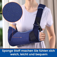 Willcom Válltámasz Kar Pólya Forgó Mandula Sérüléshez Jobb L 102-130cm 3