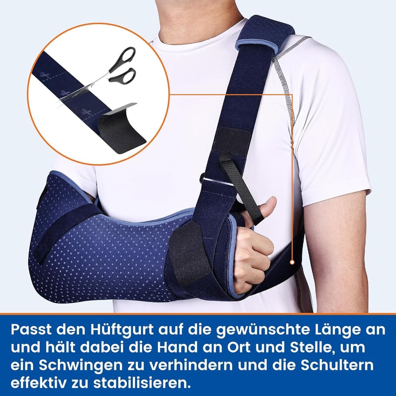 Willcom Válltámasz Kar Pólya Forgó Mandula Sérüléshez Jobb L 102-130cm