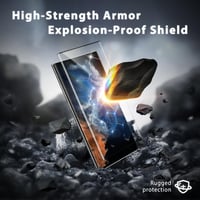 Sada tvrdených skiel na displej + ochranných fólií na fotoaparát WILLONE pre Samsung Galaxy S22 Ultra 5G (2+2 ks), kompatibilné s odtlačkom prsta, tvrdosť 9H, HD čírosť 3