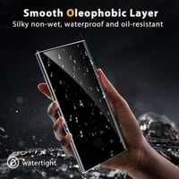 Sada tvrdených skiel na displej + ochranných fólií na fotoaparát WILLONE pre Samsung Galaxy S22 Ultra 5G (2+2 ks), kompatibilné s odtlačkom prsta, tvrdosť 9H, HD čírosť 7