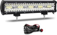 Willpower 15 Inch 300W LED Munkalámpa 12V 24V Vízálló Offroad Traktor Fényszóró 1