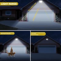 Willpower 2x100W 10000 lm LED reflektor mozgásérzékelővel, 6000K hideg fehér, IP66 vízálló - 100W, 6000k Cool White 6