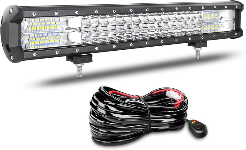 Willpower 38 cm 216 W LED munkalámpa 12V/24V autóhoz traktorhoz