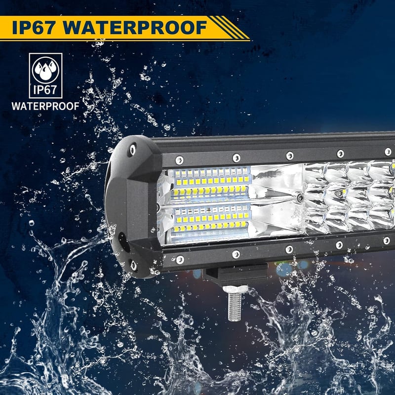 Willpower 38 cm 216 W LED munkalámpa 12V/24V autóhoz traktorhoz