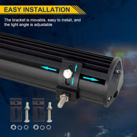 Willpower 38 cm 216 W LED munkalámpa 12V/24V autóhoz traktorhoz 6