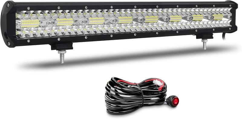 Willpower 58 cm LED munkalámpa 480W 12V 24V vízálló traktor autó offroad fényszóró