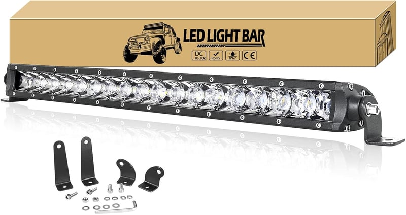 Willpower 90W 19 Inch LED munkalámpa spotlámpa terepjáróhoz autóhoz - 19'' - 90W - Spot