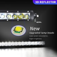Willpower 90W 19 Inch LED munkalámpa spotlámpa terepjáróhoz autóhoz - 19'' - 90W - Spot 4