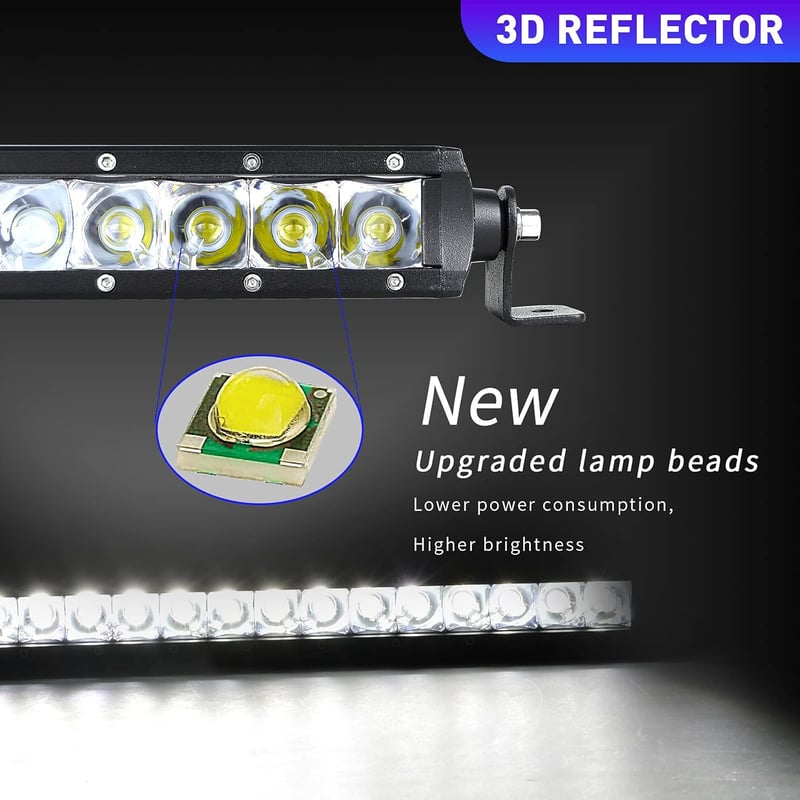 Willpower 90W 19 Inch LED munkalámpa spotlámpa terepjáróhoz autóhoz - 19'' - 90W - Spot