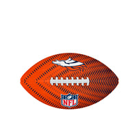Gumová lopta na americký futbal Wilson NFL – s motívmi tímov NFL, na voľný čas a záhradné hry 3