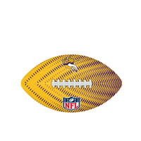 Gumová lopta na americký futbal Wilson NFL Team Tailgate – Oficiálna lopta na americký futbal NFL na rekreačné hry 3