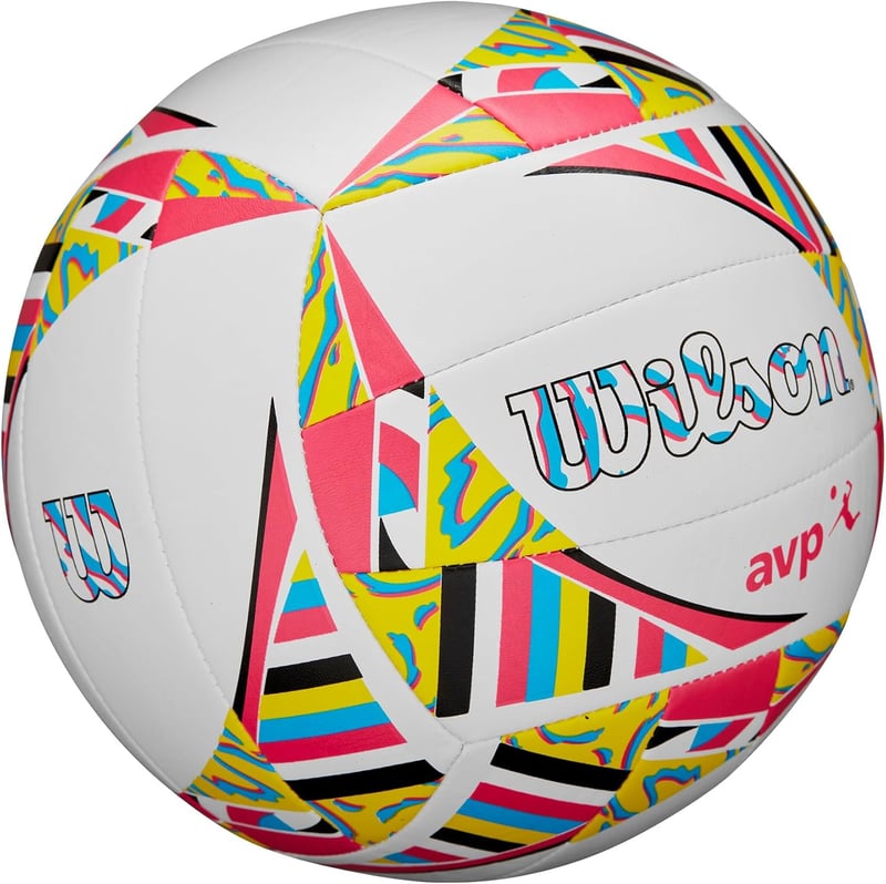 Wilson AVP Movement röplabda - Official, White / Pink / Yellow
