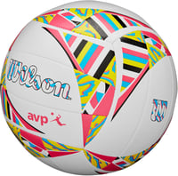 Wilson AVP Movement röplabda - Official, White / Pink / Yellow 3
