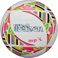 Wilson AVP Movement röplabda - Official, White / Pink / Yellow 1