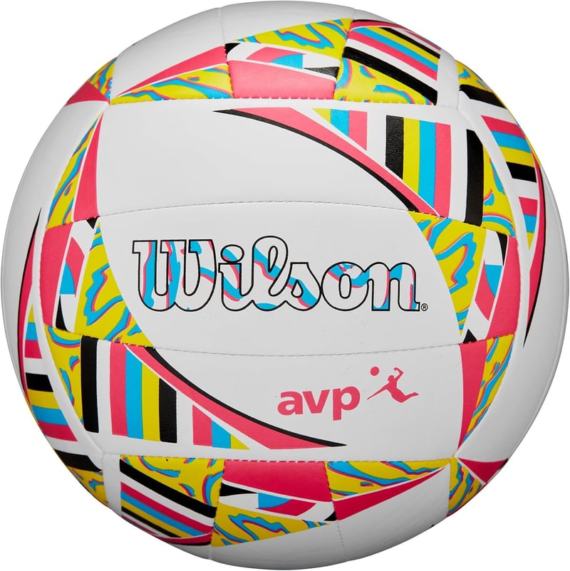 Wilson AVP Movement röplabda - Official, White / Pink / Yellow