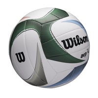 Volejbalová lopta Wilson AVP PX - biela/modrá/zelená - oficiálna veľkosť 2