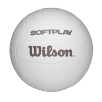 Minge de volei Wilson AVP Soft Play - Mărime oficială, culoare albă 1